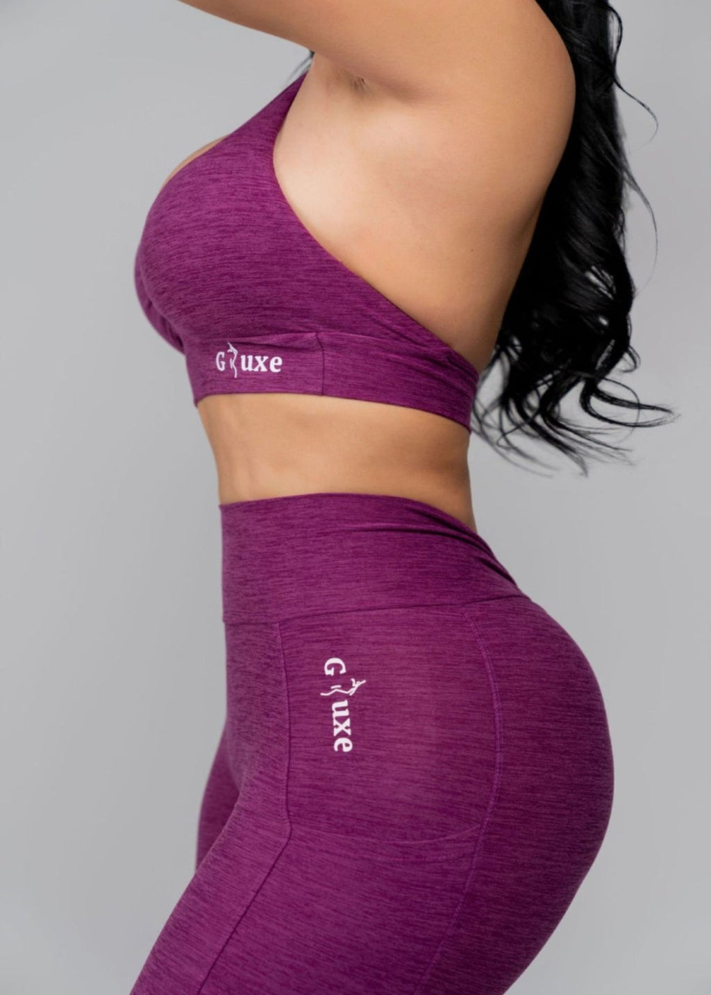 TWO PIECE SET - PLUM