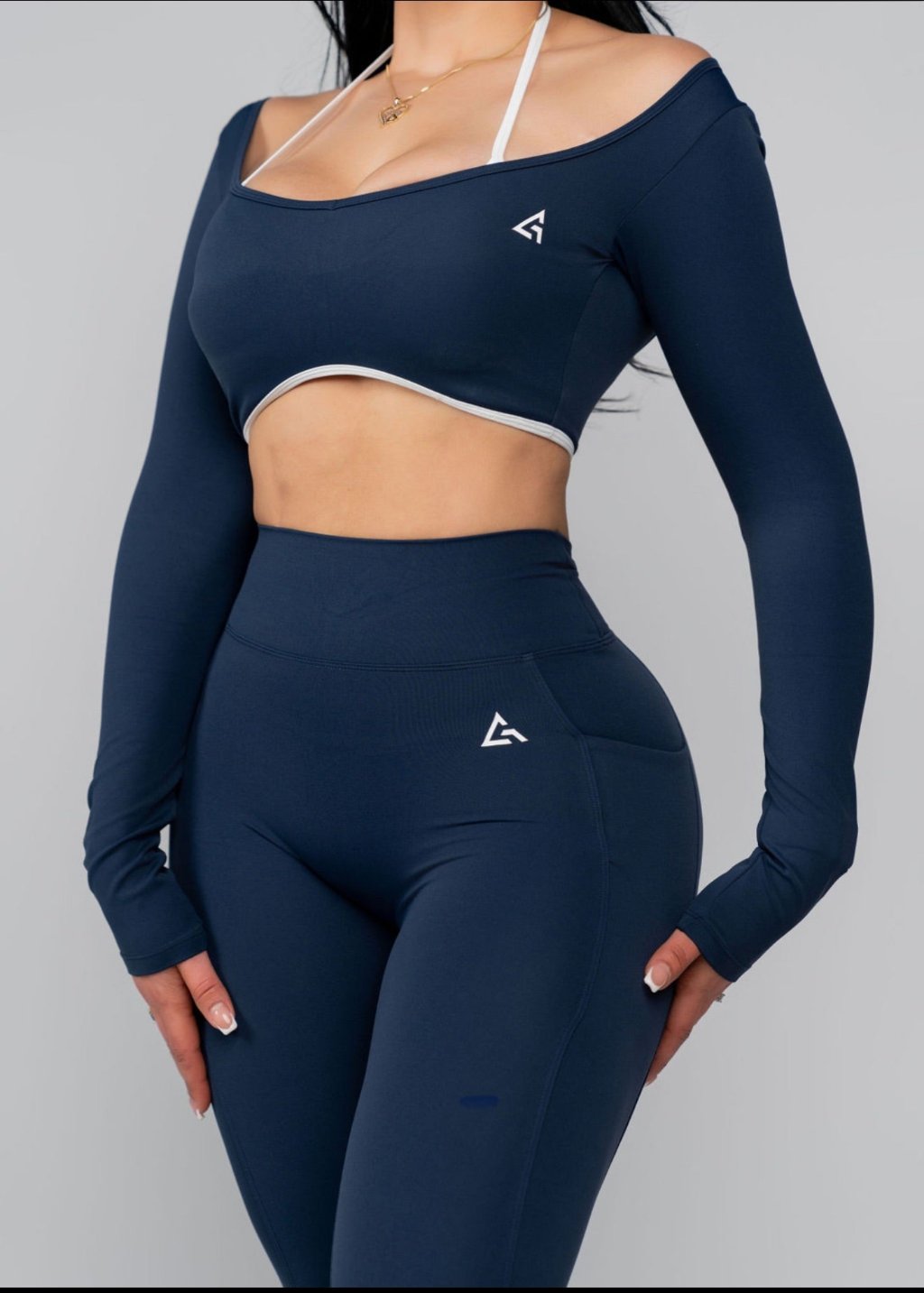 TWO PIECE SET - NAVY BLUE