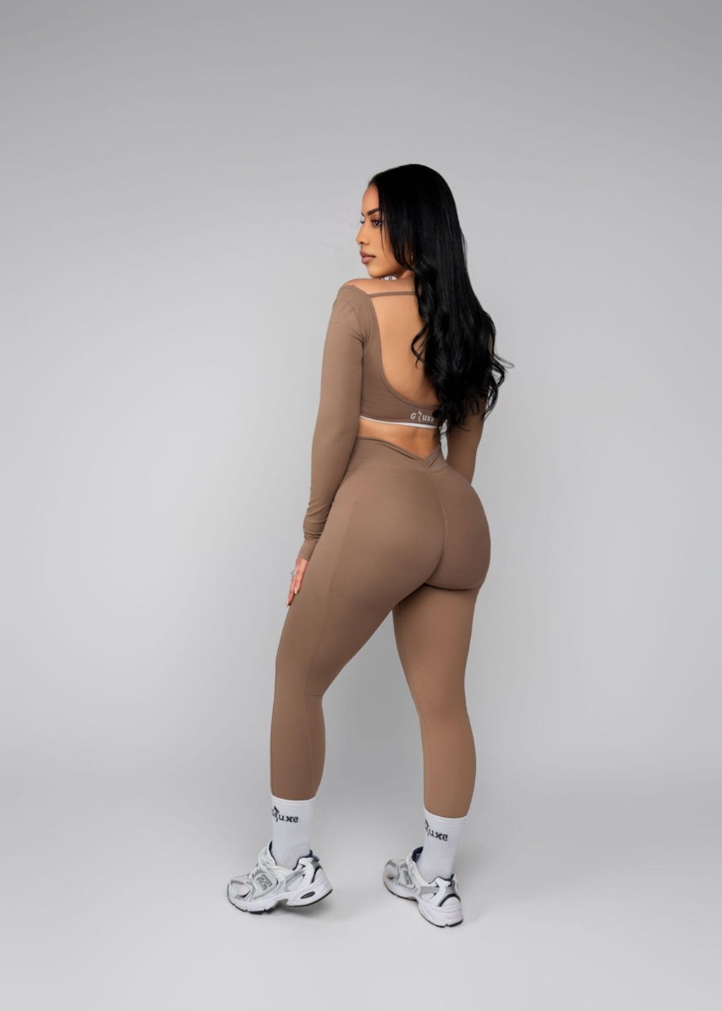 TWO PIECE SET - DARK NUDE