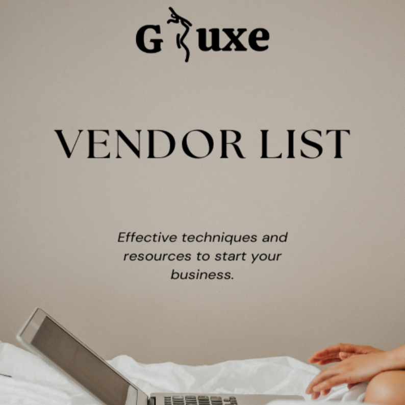 Ebook - Vendor List