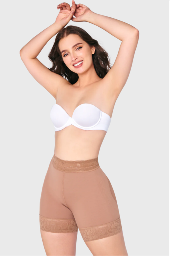 BUTT ENHANCER SHORTS - MOCHA 4500