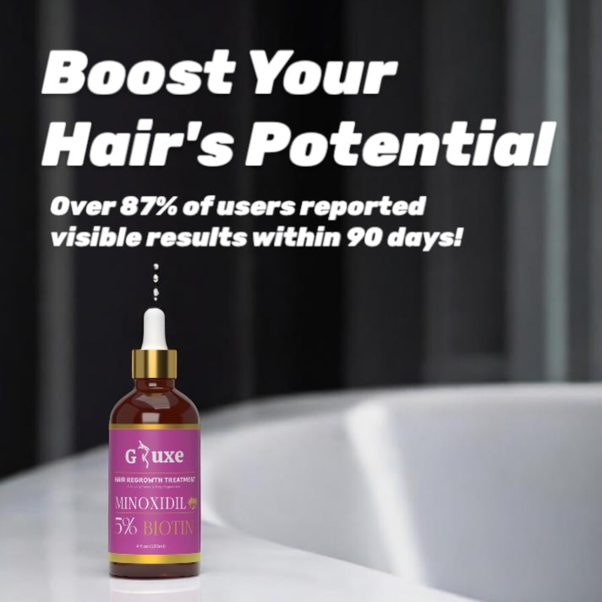 Hair Regrowth Treatment Minoxidil 5% Biotin