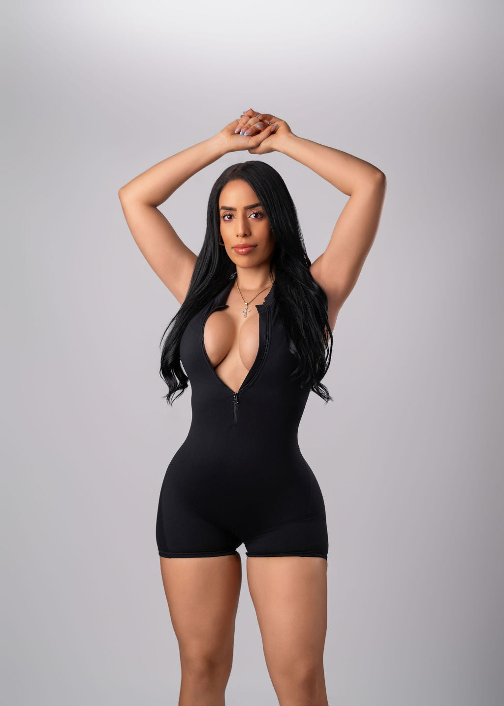 GAINS ROMPER - BLACK