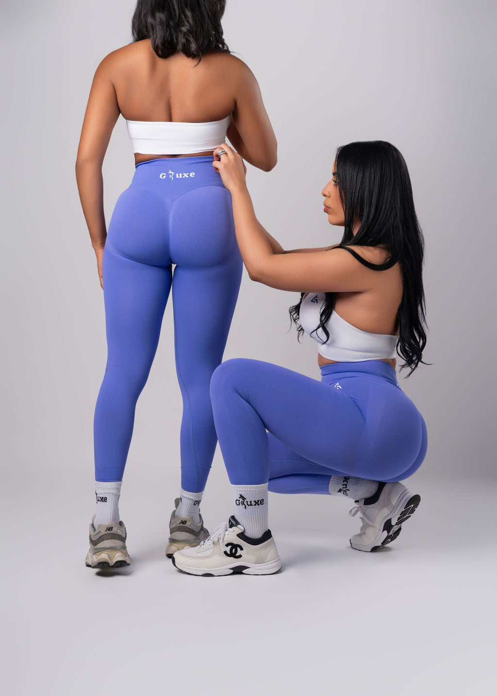 SCRUNCH BUTT LEGGINGS - LIGHT VIOLET