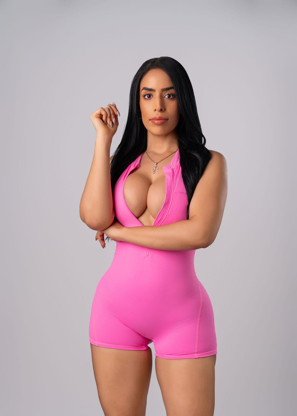 GAINS ROMPER - PINK