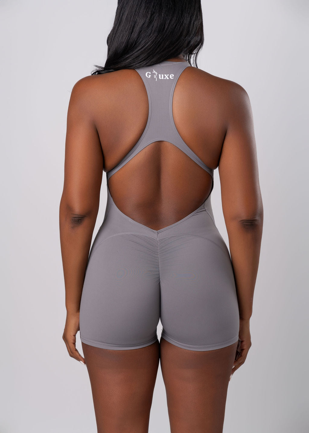 GAINS ROMPER - GRAY