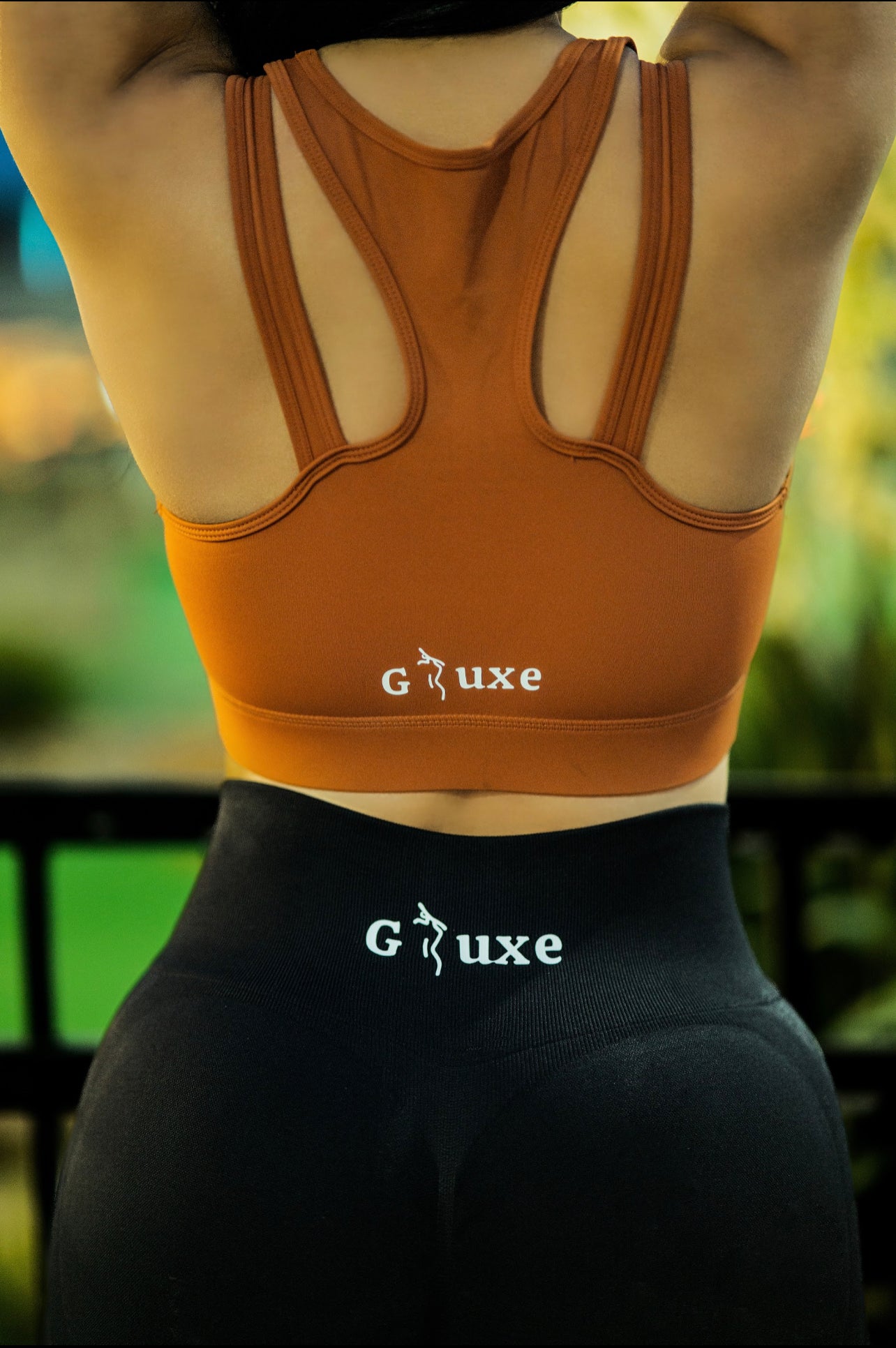 CONVERTIBLE SPORTS BRA - TAN