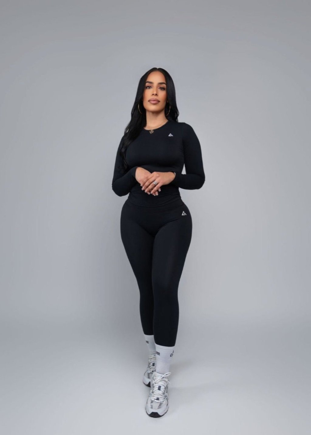 LONG SLEEVE LUXE SET - BLACK