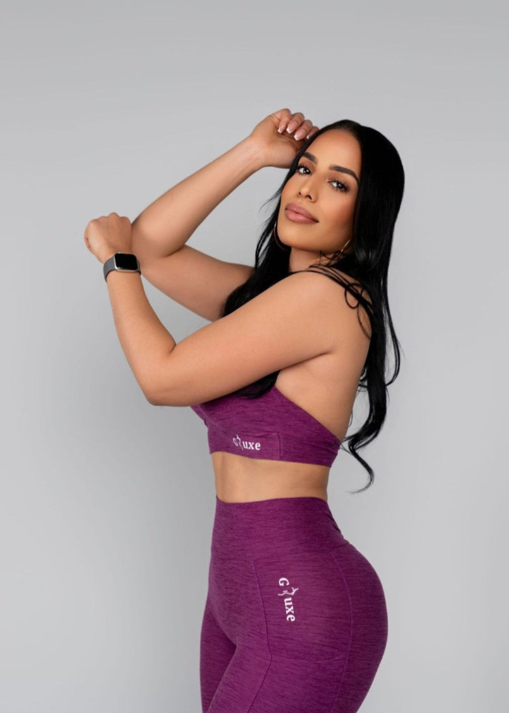 TWO PIECE SET - PLUM