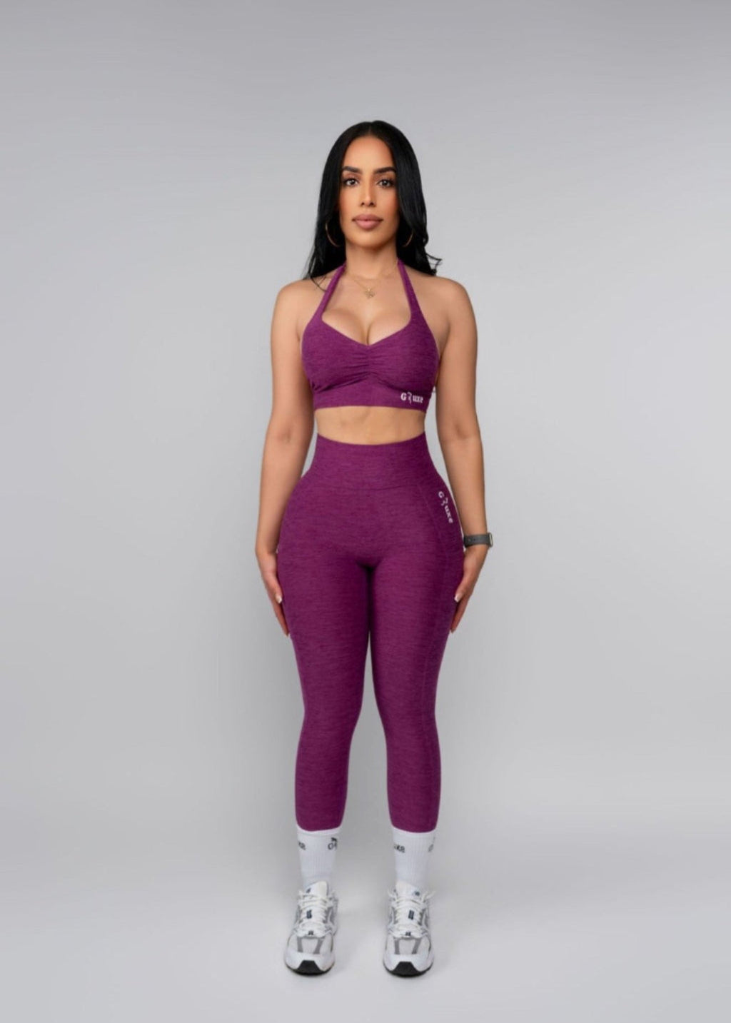 TWO PIECE SET - PLUM