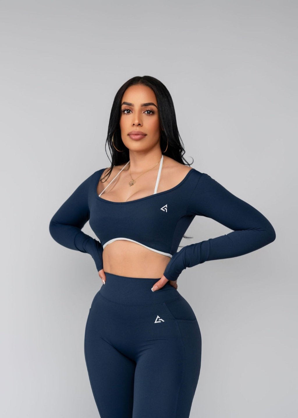 TWO PIECE SET - NAVY BLUE