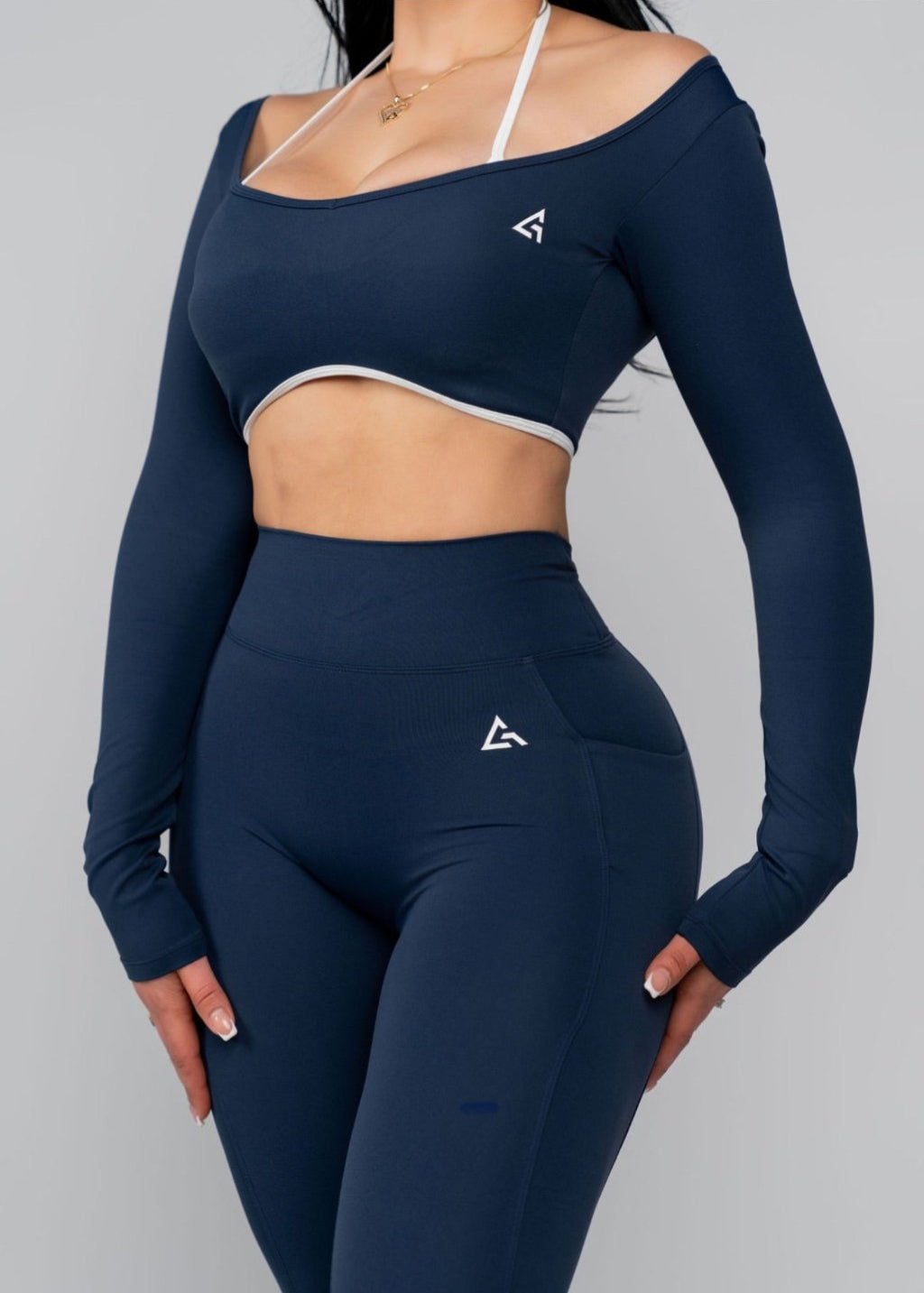 TWO PIECE SET - NAVY BLUE