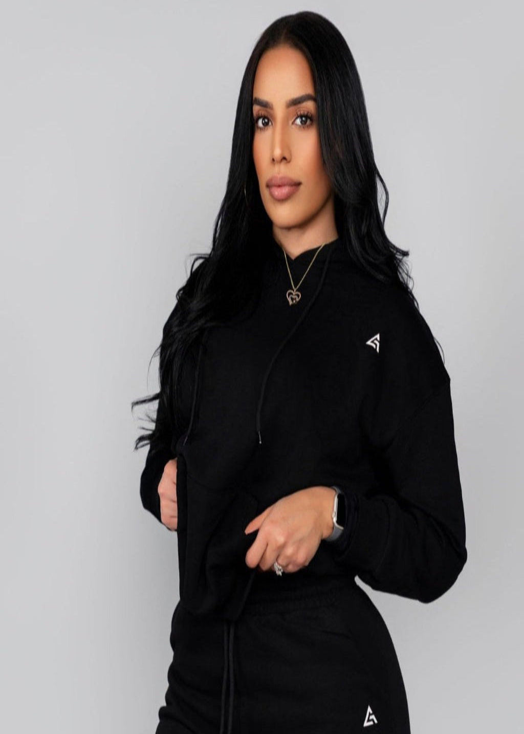 OVERSIZED HOODIE - BLACK