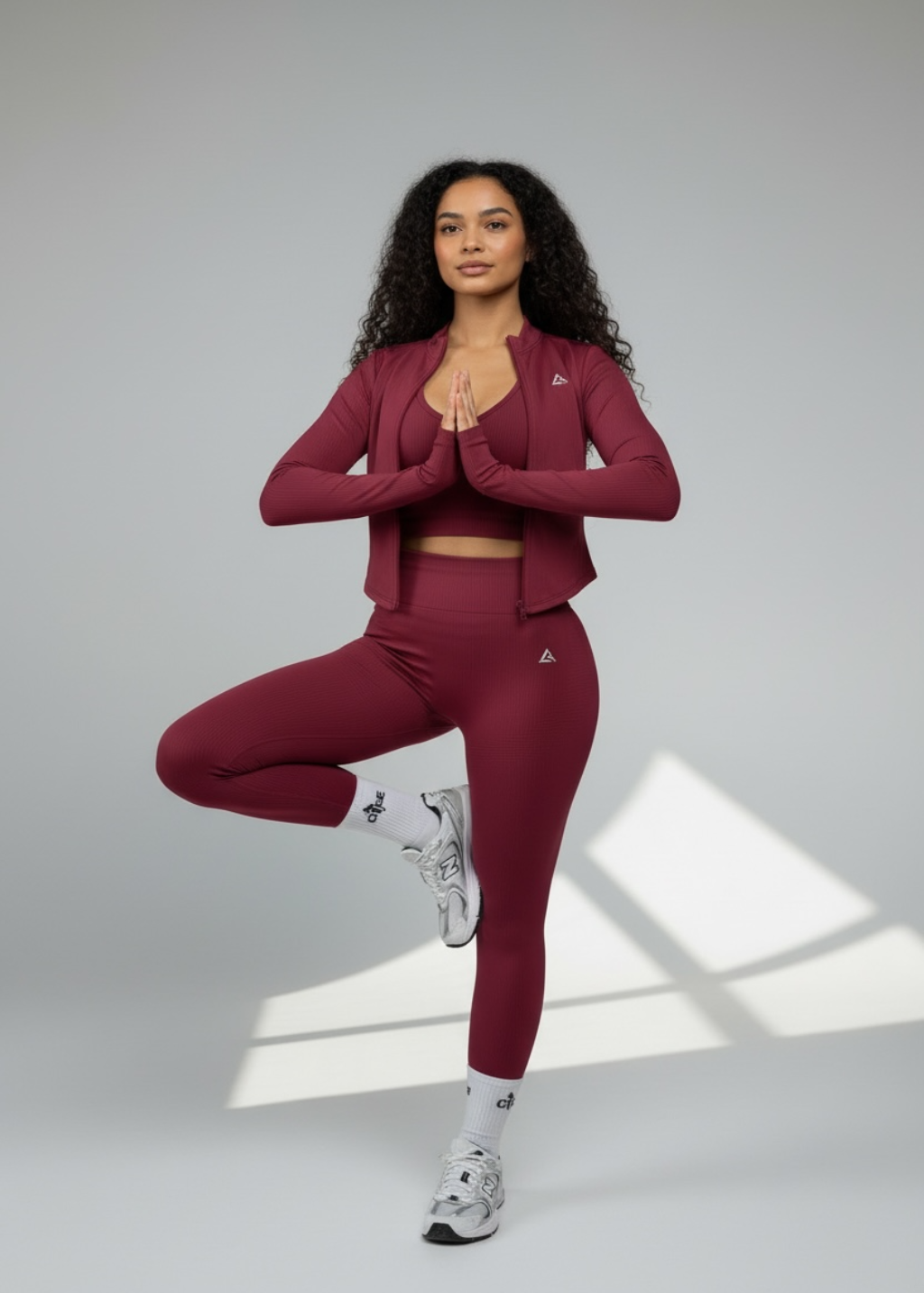 THREE PIECE SET - BURGUNDY
