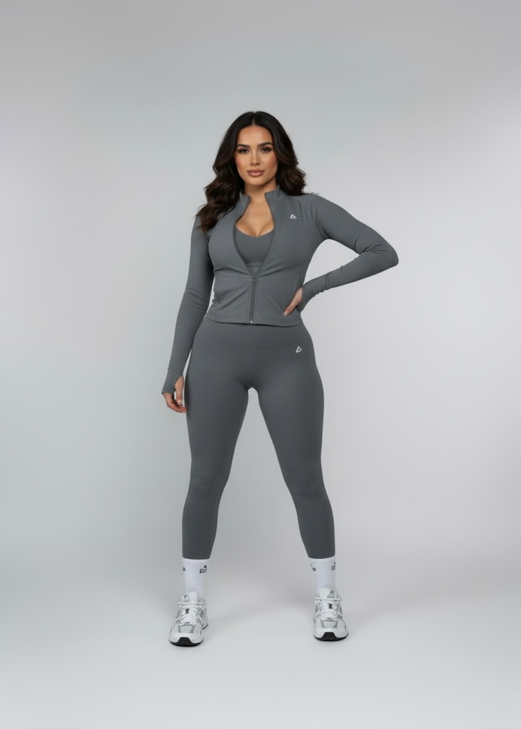 THREE PIECE SET - GRAY