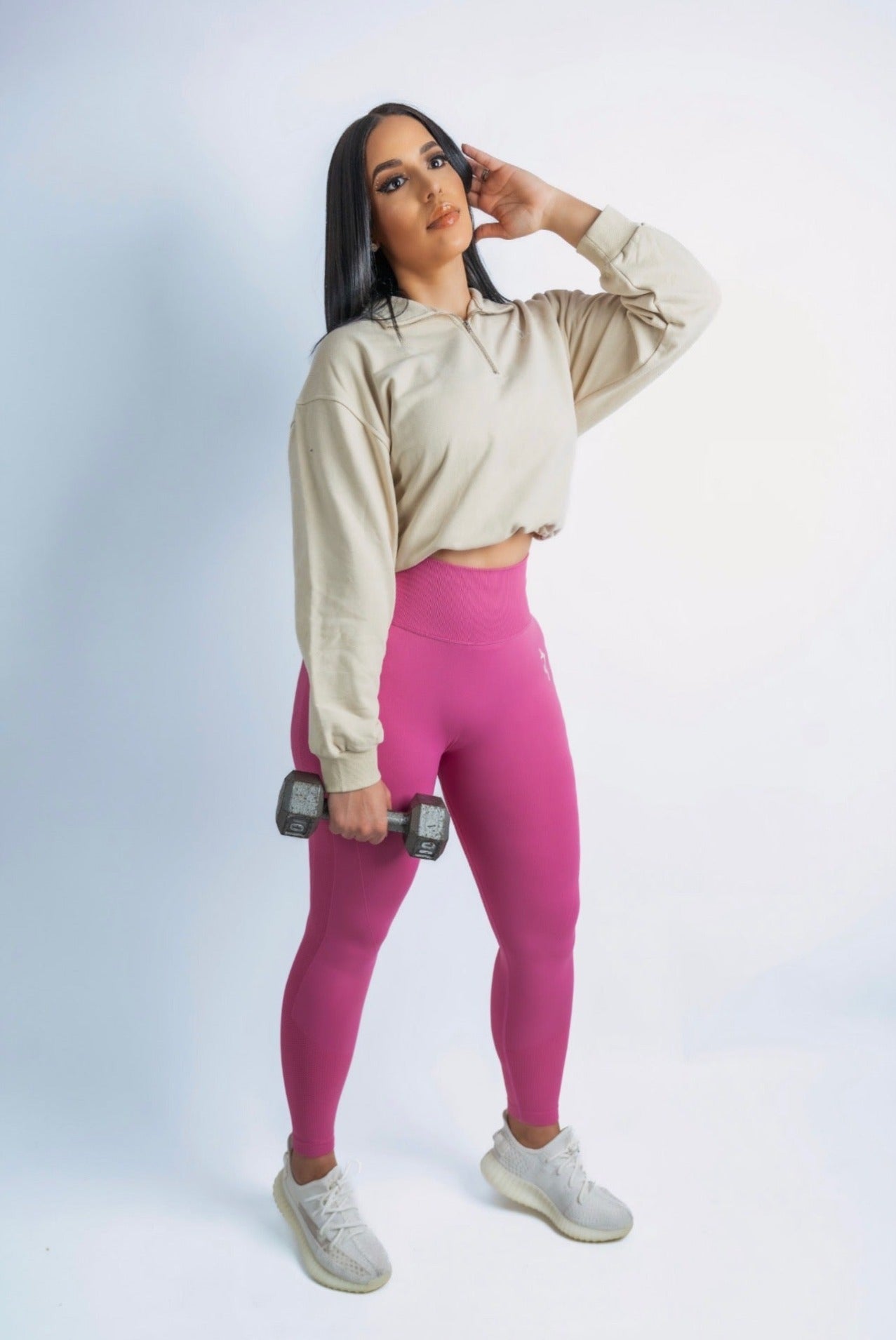 SCRUNCH BUTT LEGGINGS - PINK