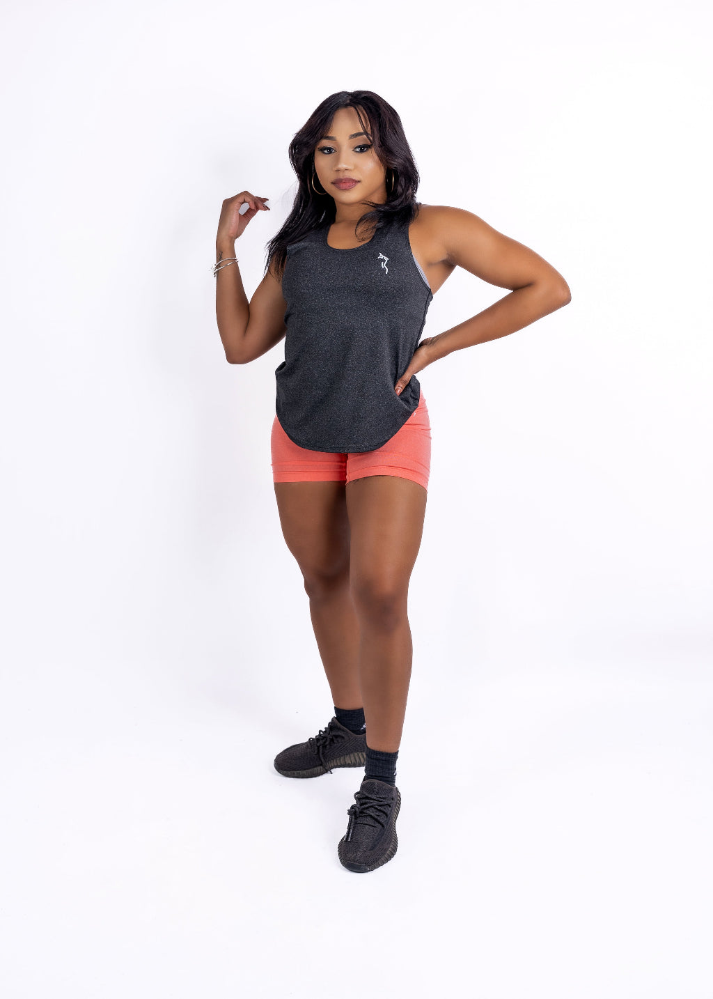 TRAINING TANK - BLACK MARL