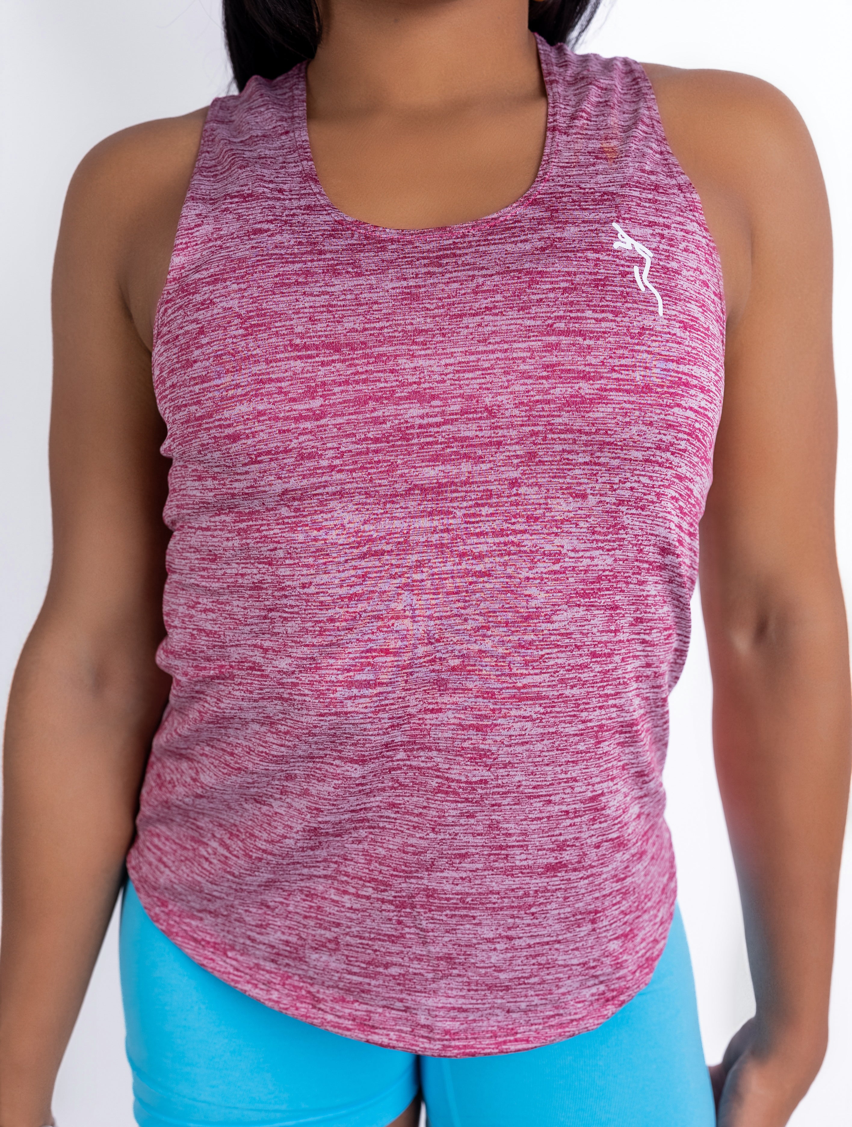 TRAINING TANK - CURRANT PINK