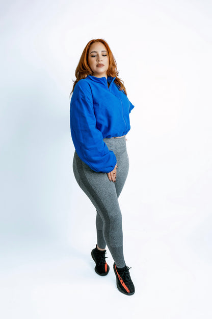 BUTT LIFTING LEGGINGS - GRAY