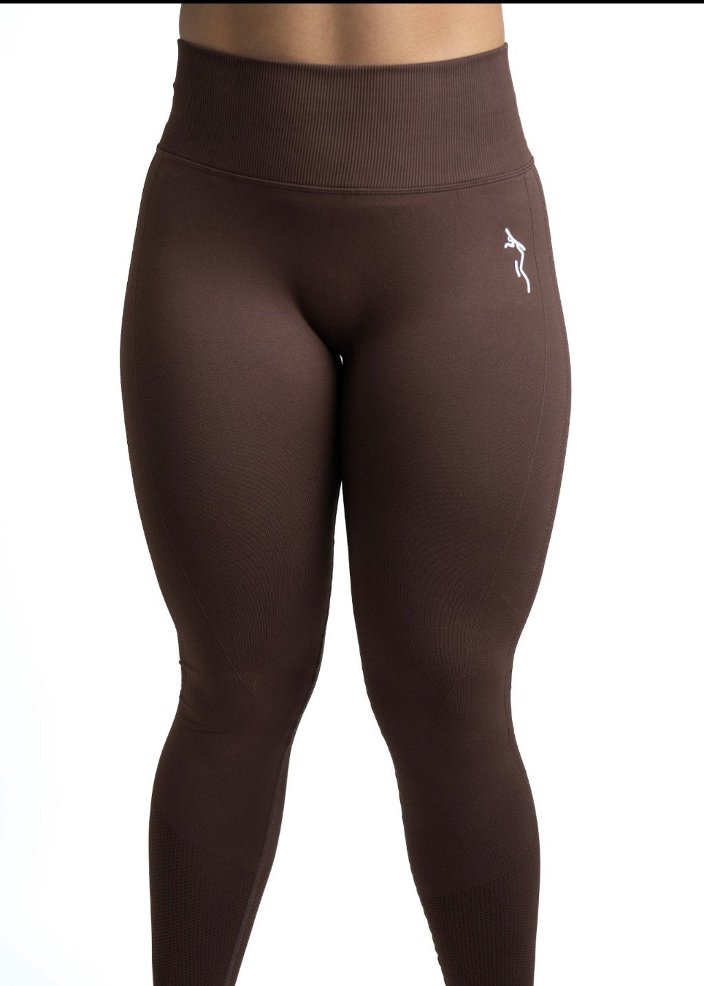SCRUNCH BUTT LEGGINGS - CHOCOLATE